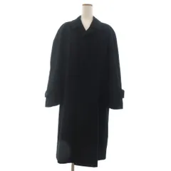 eherejeuness コート ロング カシミヤ100％ 長袖 L 黒 ブラック ■FF