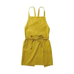 （まとめ） レップ ソルエプロン イエロー 1着 〔×5セット〕