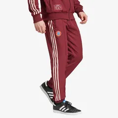 【送料無料・匿名配送】adidas Originals アディダスオリジナルス バイエルンミュンヘン 24/25 テラス アイコン トラックパンツ ナイロンパンツ ロングパンツ シャドウレッド 新品 正規品 並行輸入 日本未発売