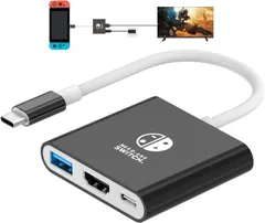 Switch 2 スイッチ 2用ドック テレビ接続出力【2025年新登場-3in1多機能】USBハブ 直接にTV出力 ドック多機能 HDMI 4K@60Hz/USB 3.0/PD100W Switch & Switch 有機EL用ドック 急速充電 T ...