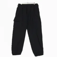 美品◇REGULATION Yohji Yamamoto MEN ドローストリングパンツ ボトムス  メンズ レギュレーション 20ss ヨウジヤマモト メン ブラックのサムネイル