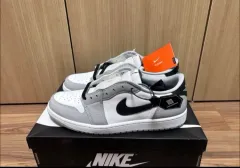 新品 NIKE エア ジョーダン 1 LOW OG ウルフ グレー (サイズ 28.5)