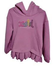 【新品未使用】X-girl Stages 裾プリーツパーカ 110cm タグつき