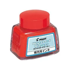 （まとめ） パイロットホワイトボードマーカー補充インキ 30ml レッド WBMA-40RF-R 1個 〔×5セット〕