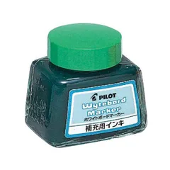 （まとめ） パイロットホワイトボードマーカー補充インキ 30ml グリーン WBMA-40RF-G 1個 〔×5セット〕
