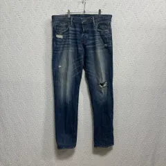 サ113 Abercrombie アバクロンビー メンズ ヴィンテージ デニムジーン 34X32