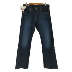 リーバイス Levis RIBCAGE WIDE LEG ジーンズ ダークインディゴ メンズ US：32-33 