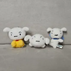 クレヨンしんちゃん シロ キーホルダー ぬいぐるみ 3種 まとめ