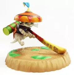 【中古】フィギュア ユクモネコ モンスターハンターフェスタ ’11限定版 「一番くじ モンスターハンターポータブル3rd」 D賞 オトモアイルー フィギュア 