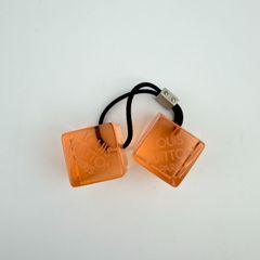 中古】LOUIS VUITTON ルイヴィトン ヘアキューブ ヘアゴム ピンク