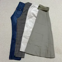 新品同様 美品 ブランド スカート2点 パンツ2点 Sサイズ グローバルワーク Mila Owen ミラオーウェン