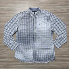110) トミーヒルフィガー チェック 長袖 シャツ