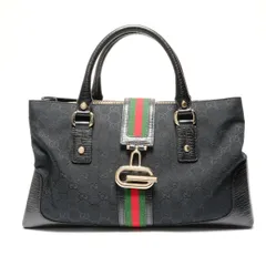GUCCI グッチ ハンドバッグ GGキャンバス シェリー【中古】