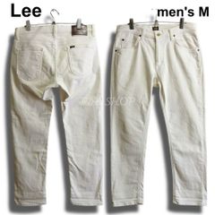 Lee リー アンクルパンツ W85cm / W32 / M ストレッチ スリムテーパード アイボリー ホワイト / 白 LM4122 メンズ