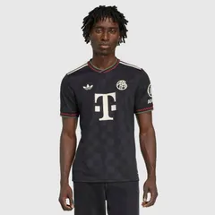 【送料無料・匿名配送】adidas Originals アディダスオリジナルス バイエルンミュンヘン 25/26 サード ユニフォーム シャツ 黒 ブラック 新品 正規品 並行輸入 日本未発売