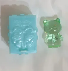 サンリオ ハローキティ&ミミィ30周年 ケース入りマスコット サンリオプレミアム グリーン パパ 2004年