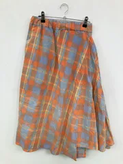 RODEO CROWNS ロデオクラウンズ ロングスカート FREE オレンジ