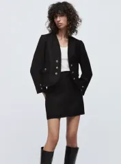 ザラ ZARA ツイード セットアップ