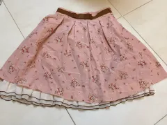 fuerte 日本ヴィンテージ森ガールギャル姫ギャル リース姉ギャル スカート シフォン