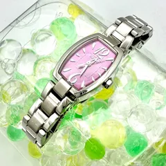 【稼働】SEIKO セイコー ソーラー レディース 腕時計 パープル シルバー V111-0BV0 141055