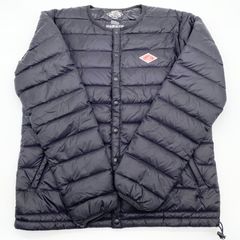 未使用　ダントン インナーダウン ジャケット ブラック　S 美品 DANTON インナーダウンジャケット ブラックサイズ: 34 (S) - メルカリ