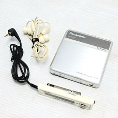 ジャンク】Panasonic ポータブル MDプレーヤー SJ-MJ100 シルバー