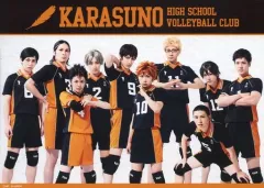 【中古】生写真(男性) 集合(10人)/烏野高校・キャラクターショット・2Lサイズ/演劇「ハイキュー!! ”進化の夏”」学校セット購入特典