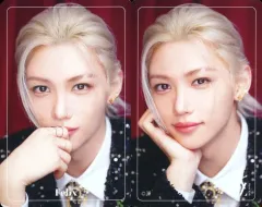 【中古】コレクションカード(男性) Stray Kids/フィリックス(Felix)/両面カード/「Stray Kids XMAS POPUP STORE 2024」フォトカード