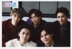 【中古】生写真(男性) 超特急/集合(5人)/横型・バストアップ/「WELCOME TO THE BULLET TRAIN DINER」生写真セットB