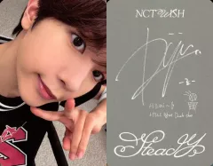【中古】コレクションカード(男性) NCT WISH/ジェヒ(JAEHEE)/裏面グレー・印刷サイン・メッセージ入り/CD「Steady」(QR ver.)封入フォトカード