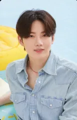 【中古】コレクションカード(男性) TREASURE/ジュンギュ/裏面青/「TREASURE 2nd ANNIVERSARY MAGAZINE」封入ランダムフォトカード