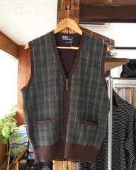 Ralph Lauren Zip Knit Vest ラルフローレン ニットベスト Lサイズ