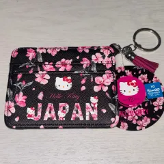 (新品) ハローキティ フラワー カードウォレット キーホルダー Sanrio