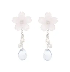 【在庫処分】レディース ギフト 人気 花 ゆれる ピアス ピアス 女性 桜