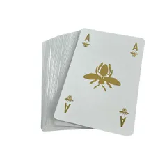 DIOR/ChristianDior(ディオール/クリスチャンディオール) 小物新品同様  - 白×ゴールド トランプ/ノベルティ