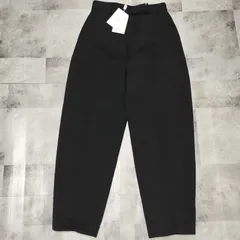 【未使用品】CLANE　COCOON LINE CROPPED PANTS サイズ2 ブラック 黒色 クラネ