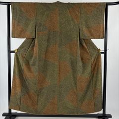 きものやまと 久留米絣 木立 海松色 綿100% - メルカリ