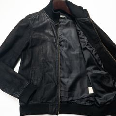 美品】Rhythm of Life UNITED ARROWS レザージャケット M ブラック 羊