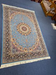 最高級 ペルシャ絨毯シルク イラン クム産 約225万ノット148×223cm
