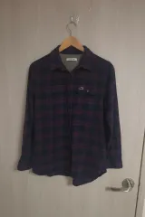 ラコステ CHECK シャツ 36 + ポロニット CROPPED M 2点 まとめ 譲