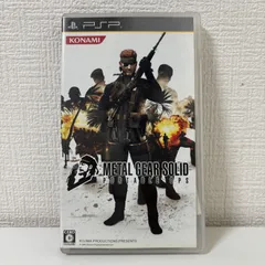METAL GEAR SOLID PORTABLE OPS PSP ソフト  KONAMI メタルギアソリッド