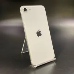 【全額返金保証】【最速発送】 iPhone SE（第2世代） 64GB ホワイト Softbank SIMフリー 白ロム 動作確認済 70%