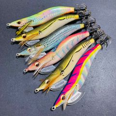 エギ番長 3号 エギ エギセット EgiBanchou EverGreen Egi Squid Jig