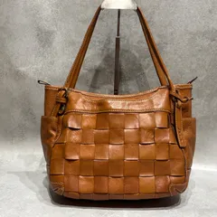 Dakota ダコタ レザー トートバッグ 編み込み メッシュ 本革 ハンドバッグ レディース ブラウン キャメル 肩掛け バッグ ナチュラル カジュアル 大容量 通勤 通学 デイリー 人気 定番 軽量 上品 収納力 普段使い
