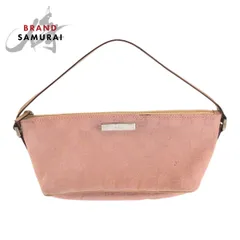 美品 GUCCI グッチ ピンク シルバー金具 GGキャンバス/レザー 039 1103 ハンドバッグ アクセサリーポーチ レディース 505760【中古】