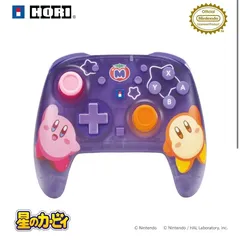 【Switch2 コントローラー】星のカービィ ワイヤレスホリパッド TURBO for Nintendo Switch™ 2 カービィ＆ワドルディ