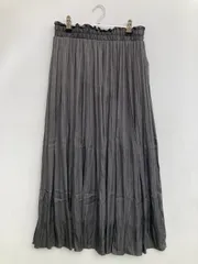 OLIVE des OLIVE オリーブデオリーブ ロングスカート M ブラック