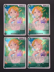 ワンピースカード　ナミ　R　EB02-017　4枚セット