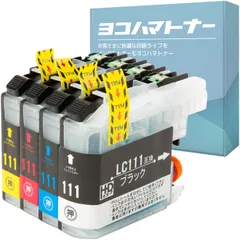 ブラザー用 LC111 専用 洗浄液 ４色セット（ブラック シアン マゼンタ イエロー） MFC-J980DN DWN MFC-J890DN DWN MFC-J870N MFC-J820DN DWN MFC-J720D DW DCP-J952N DC ...