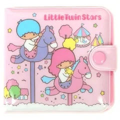 【匿名配送】サンリオ ビニール ウォレット リトルツインスターズ 財布 キキララ 子供 子供用 レトロ 昭和 平成